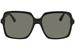 Gucci Women's GG0375S GG/0375/S Fashion Square Sunglasses