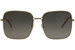 Gucci Women's GG0443S Fashion Square Sunglasses