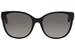 Gucci Women's Sensual Romantic GG0097S GG/0097/S Fashion Cat Eye Sunglasses