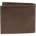 Guess Men's Naples Zipper Billfold Genuine Leather Wallet