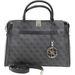 Guess Women's Christy Top Zip Large Girlfriend Satchel Handbag