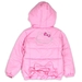 Hello Kitty Girl's Shimmer Puffer Hooded Winter Jacket