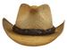 Henschel Women's Hiker Flower Conchos Straw Western Cowboy Hat