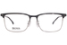 Hugo Boss 1224/F Eyeglasses Men's Full Rim Rectangle Shape