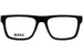 Hugo Boss 1652 Eyeglasses Men's Full Rim Rectangle Shape
