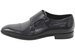 Hugo Boss Men's Dressapp Leather Double Monk Strap Loafers Shoes