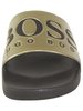 Hugo Boss Men's Solar Metallic Slides Sandals Shoes