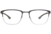 Ic! Berlin The Lone Wolf Large Eyeglasses Men's Full Rim Square Shape