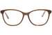 Jill Stuart JS412 Eyeglasses Women's Full Rim Round Optical Frame