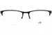 Joe by Joseph Abboud JOE4107 Eyeglasses Men's Semi Rim Rectangle Shape