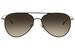 John Varvatos Men's V535 V/535 Pilot Sunglasses