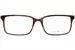 Joseph Abboud JA4091 Eyeglasses Men's Full Rim Rectangle Shape