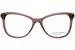 Judith Leiber Couture Affection Eyeglasses Women's Full Rim Cat Eye