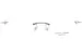 Judith Leiber Couture Ensemble Eyeglasses Women's Rimless Cat Eye