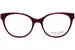 Judith Leiber Couture Womens Equinox Eyeglasses Full Rim Optical Frame