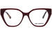 Karl Lagerfeld KL6053 Eyeglasses Women's Full Rim Rectangle Shape