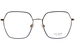 Kate Spade KS-Helka-2/G/T Titanium Eyeglasses Women's Full Rim Rectangle Shape