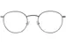 Lacoste L2246PC Eyeglasses Men's Full Rim Round Shape