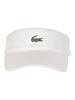 Lacoste Sport Pique & Fleece Tennis Strapback Visor Hat