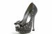 Lady Couture Women's Fashion Shoes Malibu Peep Toe Studded Heels