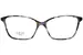 Lafont Paris Delicate Eyeglasses Women's Full Rim Rectangle Shape