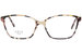 Lafont Paris Delicate Eyeglasses Women's Full Rim Rectangle Shape