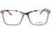 L.A.M.B. LAUF117 Eyeglasses Women's Full Rim Square Shape