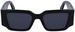 Lanvin LNV639S Sunglasses Rectangle Shape