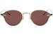 Matsuda Men's 2859H 2859/H Fashion Round Sunglasses