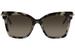 Max Mara Women's Needle-IV Fashion Square Sunglasses