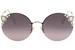 Miu Miu Women's SMU52T SMU/52T Fashion Round Sunglasses