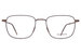 Moleskine MO2117 Eyeglasses Men's Full Rim Rectangular Optical Frame