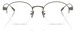 Moncler ME1016TD Eyeglasses Semi Rim Oval Shape