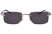 Mont Blanc MB0344S Sunglasses Men's Rectangle Shape
