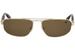 Mont Blanc Men's MB0033S MB/0033/S Rectangle Sunglasses