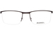 Morel Lightec 30042L Eyeglasses Frame Men's Semi Rim Rectangular