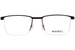Morel Nesvik-1 Eyeglasses Men's Semi Rim Rectangle Shape