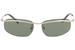 Mustang Men's Mach 0403 Fashion Rectangle Sunglasses