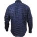 Nautica Men's Classic Fit Anchor Print Long Sleeve Cotton Button Down Shirt