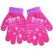 Nick Jr. Dora The Explorer Girl's Beanie Hat & Gloves Set Sz. 4-7