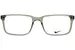 Nike 1001 Eyeglasses Full Rim Rectangle Shape