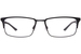 Nike Eyeglasses Men's Full Rim Rectangle Shape