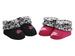 Nike Infant Girl's 2-Pairs Gravel Swoosh Logo Booties