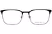 Perry Ellis PE1363 Eyeglasses Men's Full Rim Rectangle Shape