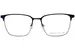 Perry Ellis PE490 Eyeglasses Men's Full Rim Square Shape