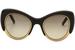 Pomellato Women's PM0010S PM/0010/S Cat Eye Fashion Sunglasses