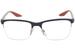 Prada Linea Rossa Men's Eyeglasses VPS02L VPS/02/L Half Rim Optical Frame