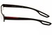 Prada Linea Rossa Men's Eyeglasses VPS55F VPS/55F Half Rim Optical Frame