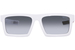 Prada Linea Rossa PS 02ZSU Sunglasses Men's Rectangle Shape
