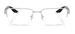 Prada Linea Rossa PS 51SV Eyeglasses Men's Semi Rim Pillow Shape